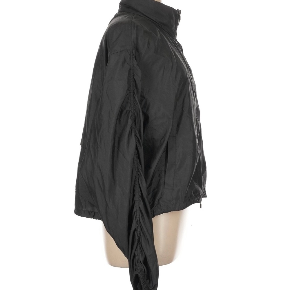 Fabletics Black Bomber Jacket With High Collar An… - image 3